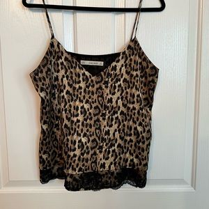 Zara Leopard Tank Top
